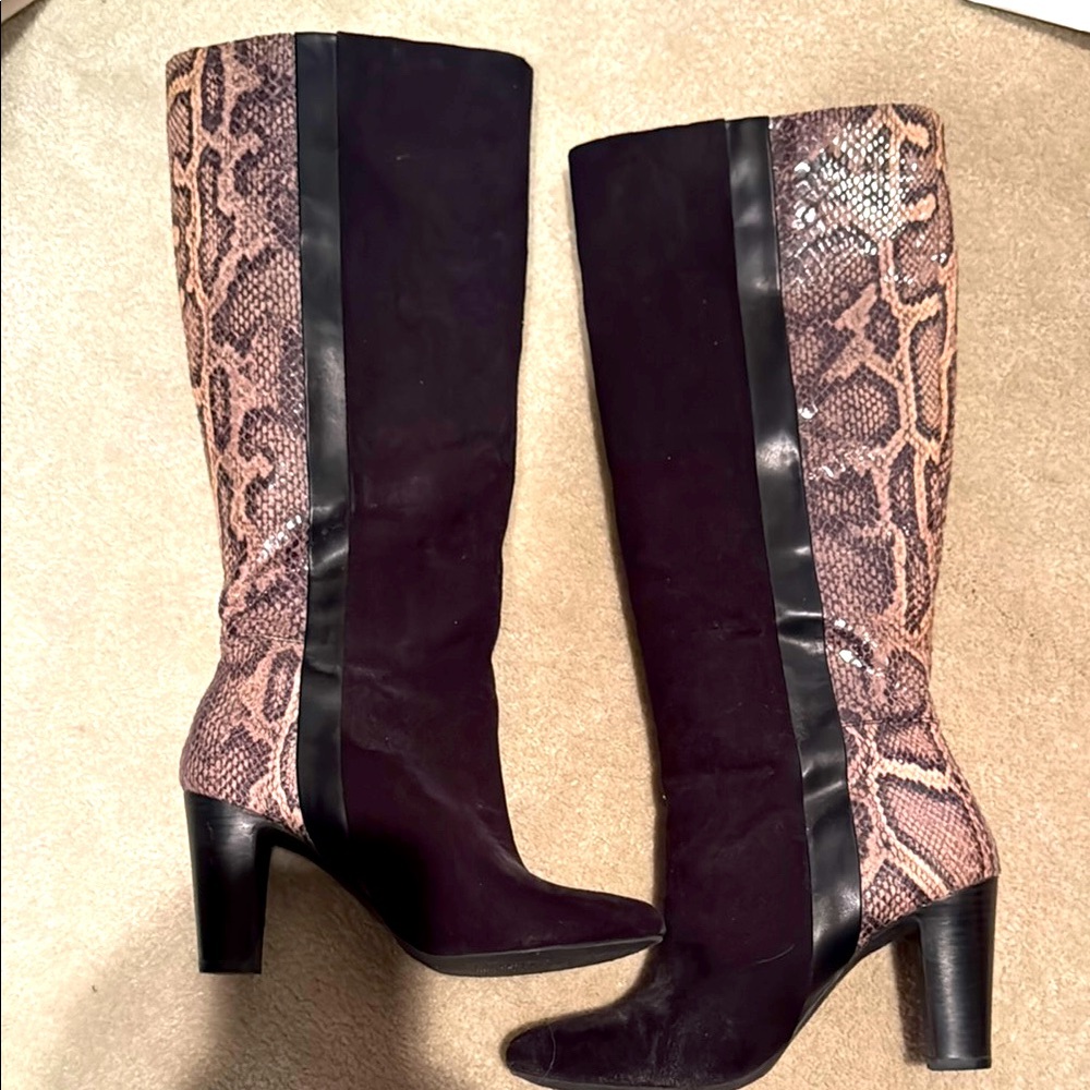 Stylish Brown Knee-High Boots